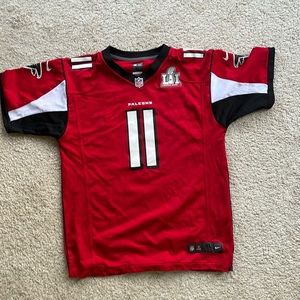 Nike NFL Atlanta Falcons Julio Jones #11 Super Bowl Jersey Youth Size XL